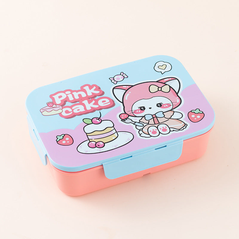 Fun-Themed Portable Lunch Box Set