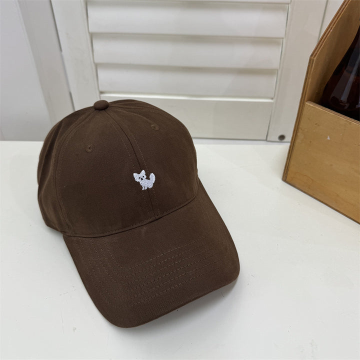 Women's Playful Embroidered Cat Cap Stornfield