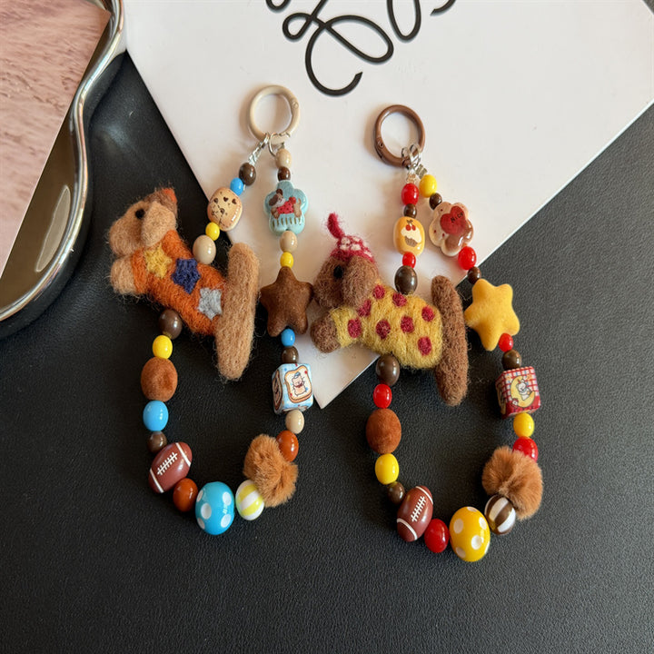 Playful Character-Themed Keychain Stornfield