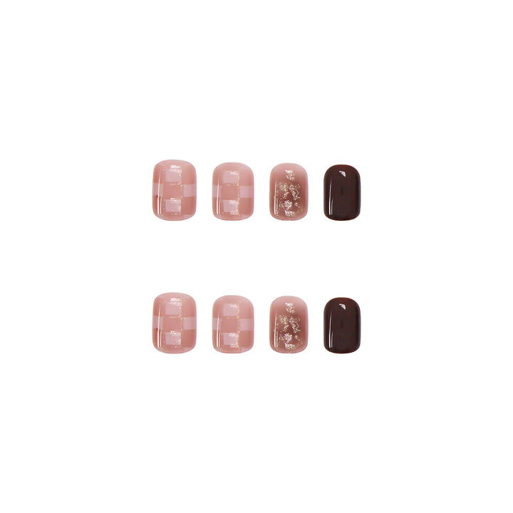 Artistic Press-On Nail Art Set