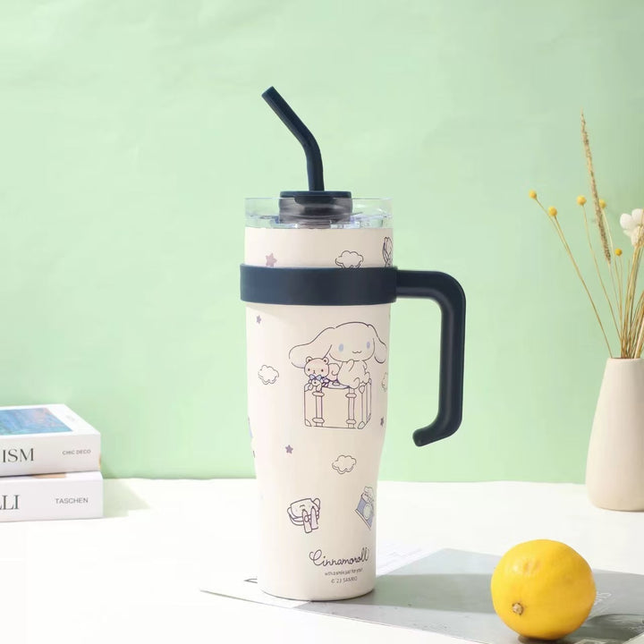 Women's insulated cup with integrated straw Stornfield
