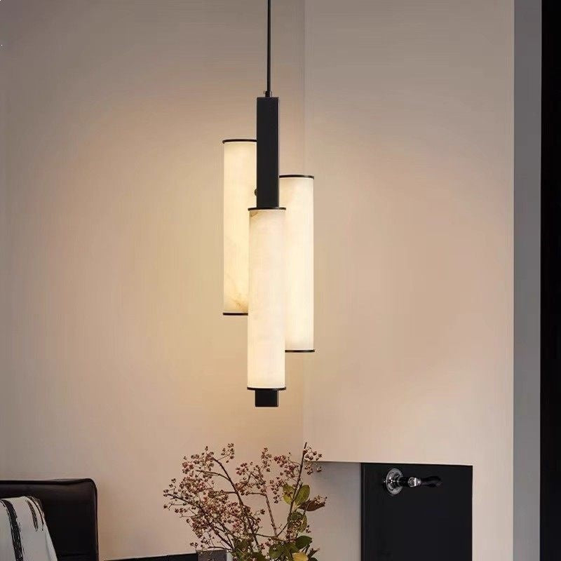 Geometric Artwork Hanging Pendant Light