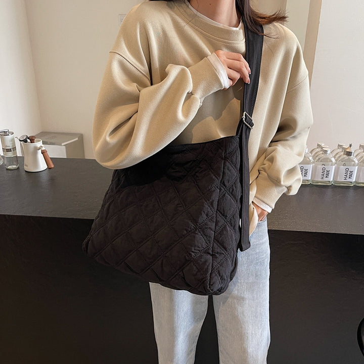 Quilted Soft Fabric Shoulder Bag Stornfield