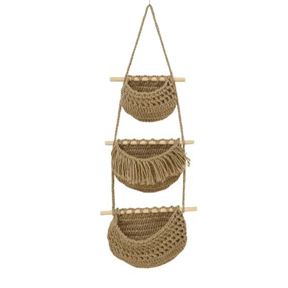 Hanging Crochet Storage Baskets Stornfield