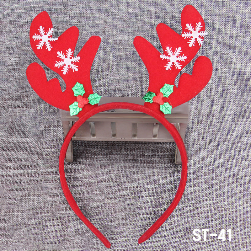 Decorative Holiday Antler Headband