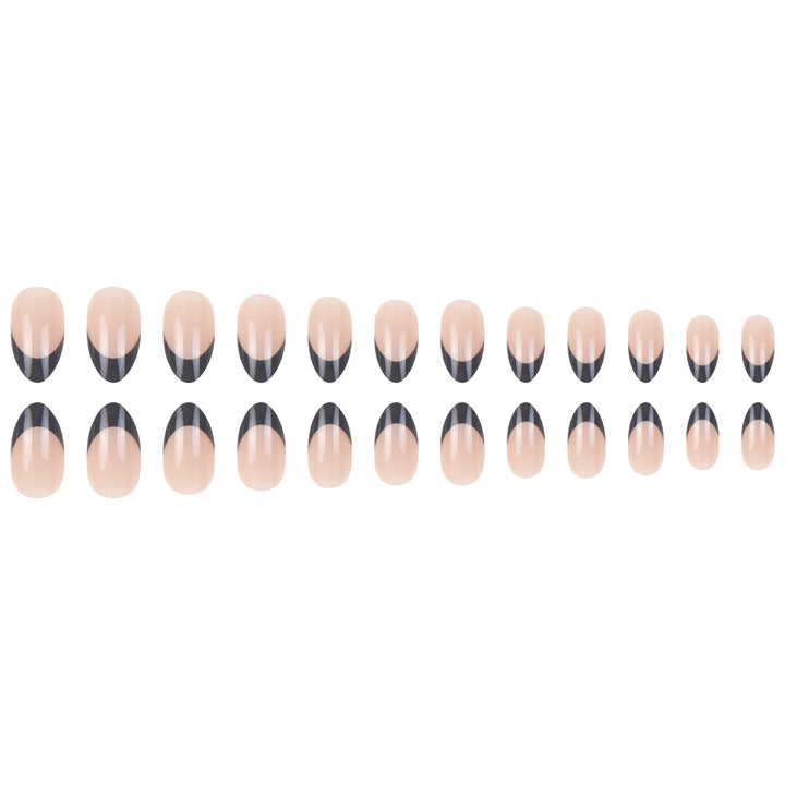 Elegant Stiletto French Tip Press-On Nails Stornfield