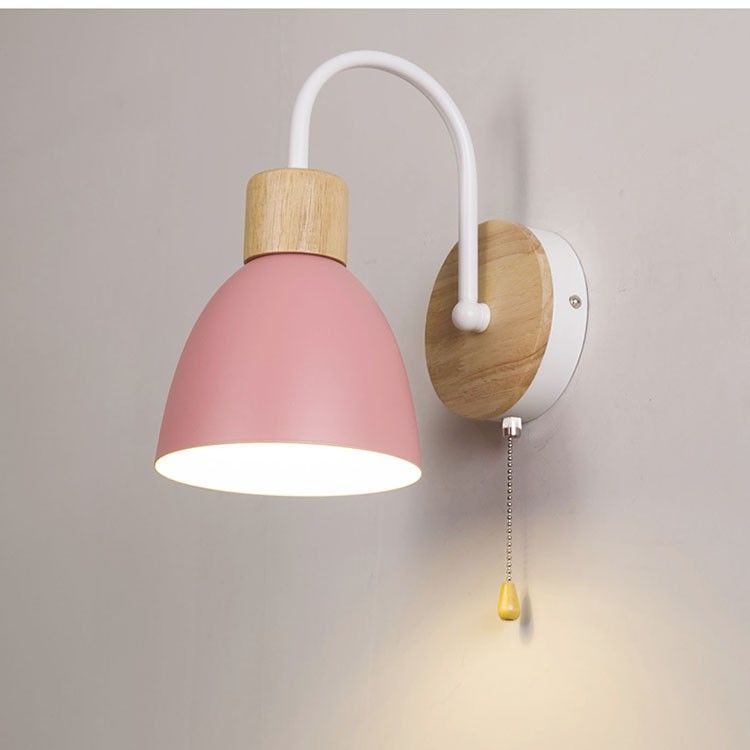 Modern Wooden Wall Sconce