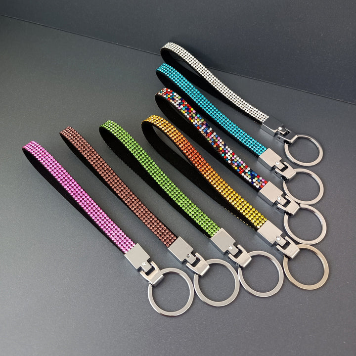 Elegant Rhinestone Keychain Strap Stornfield