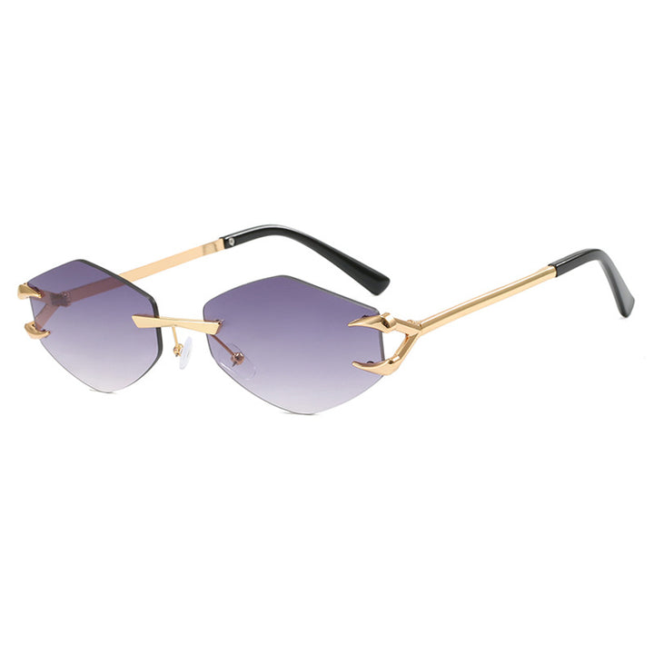 Women's extravagant hexagonal sunglasses with innovative frame and UV protection Stornfield