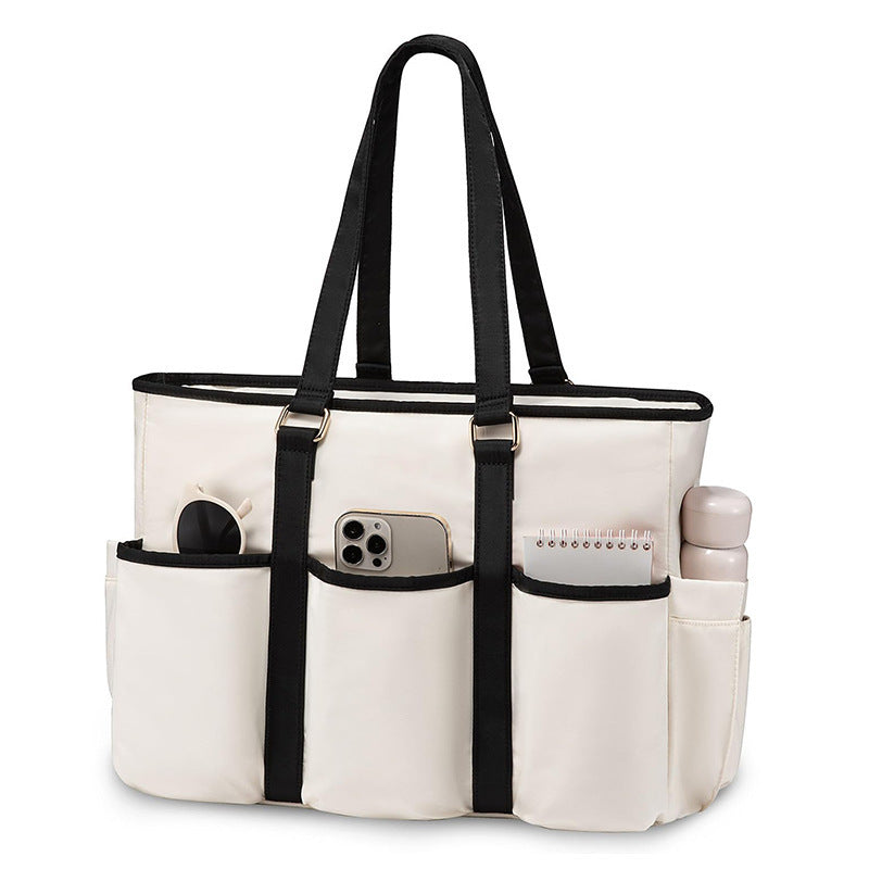 Spacious everyday tote bag with practical outer pockets Stornfield