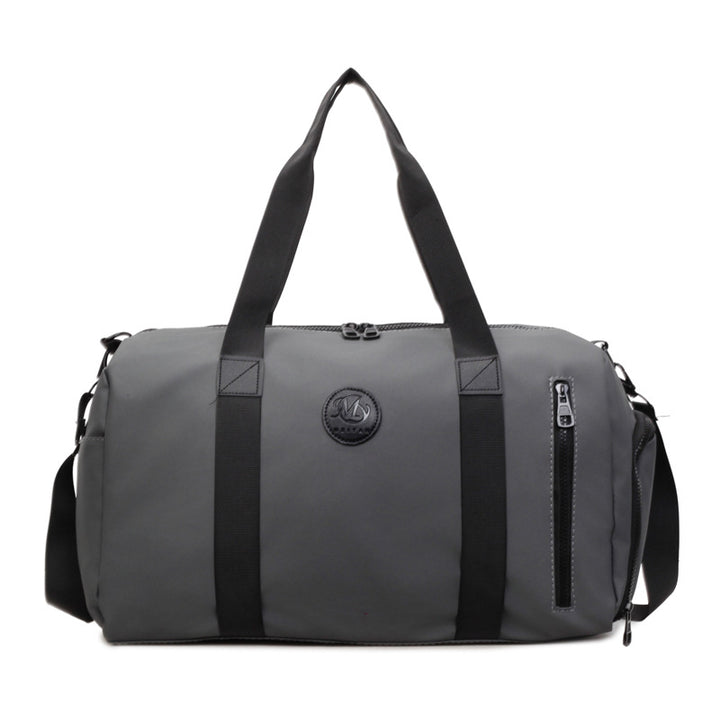 Sporty travel bag with reinforced zipper and side pocket Stornfield