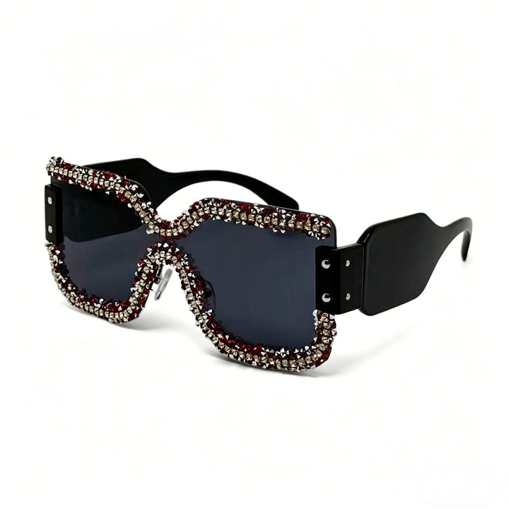 Women's fashionable safety glasses with unique crystal frame Stornfield