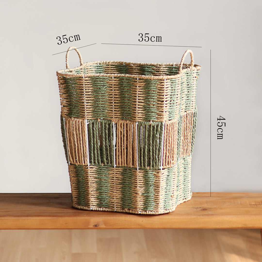 Handcrafted storage basket Stornfield