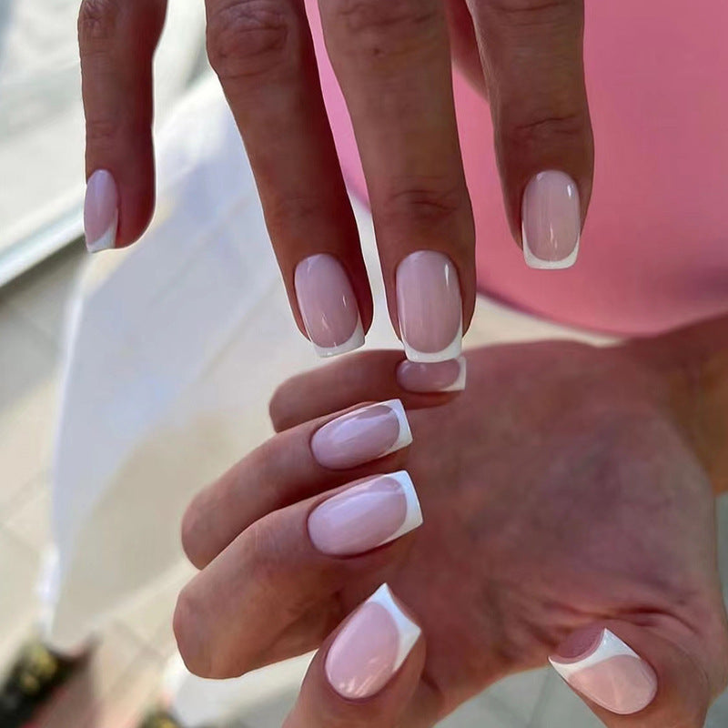 French Tip Press-On Nail Set Stornfield