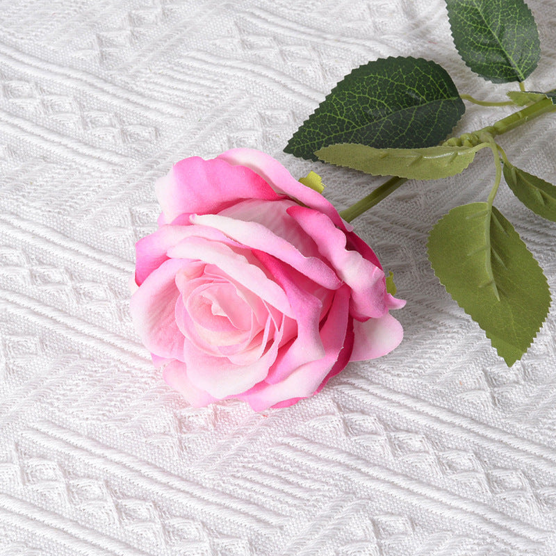 Artificial Blue Rose Flower Decoration