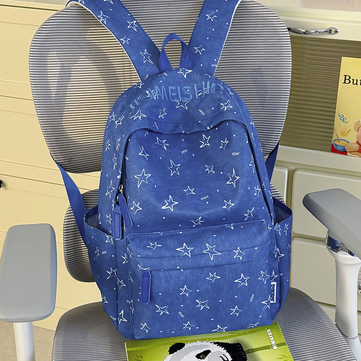 Playful Star-Embellished School Backpack Stornfield 1791204675