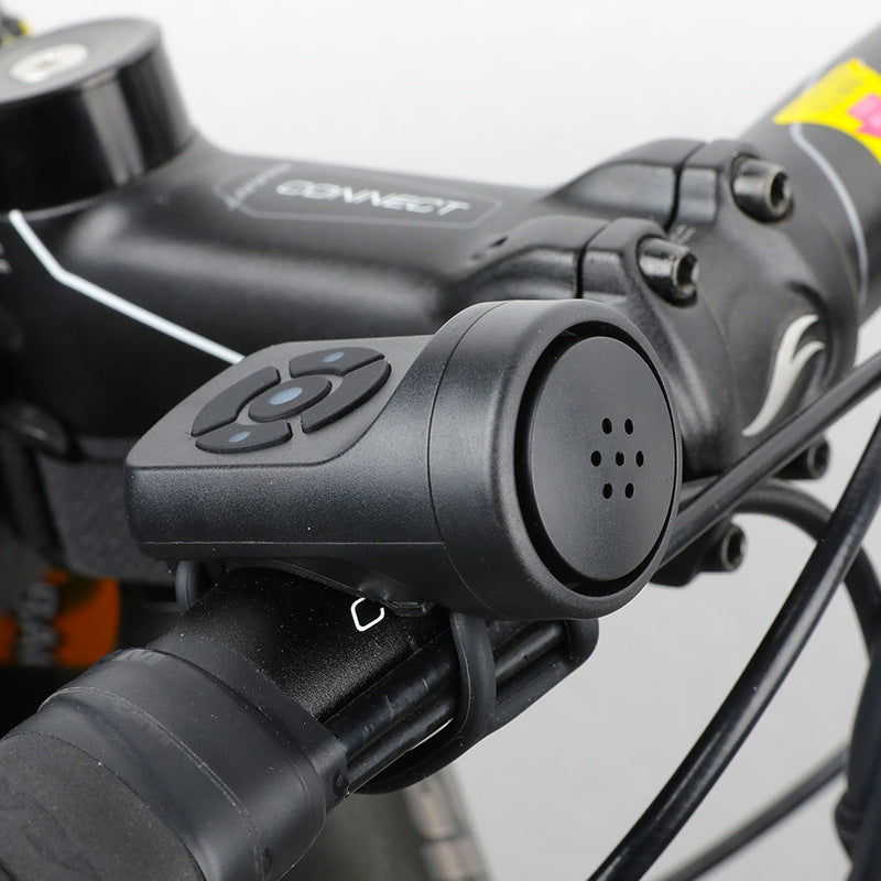 handlebar Bluetooth rechargeable bicycle horn with wireless remote control Stornfield
