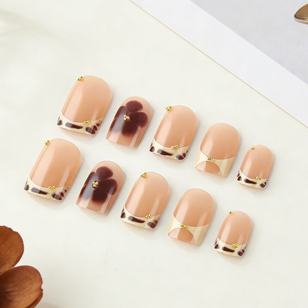 Elegant French Tip Press-On Nails Collection Stornfield