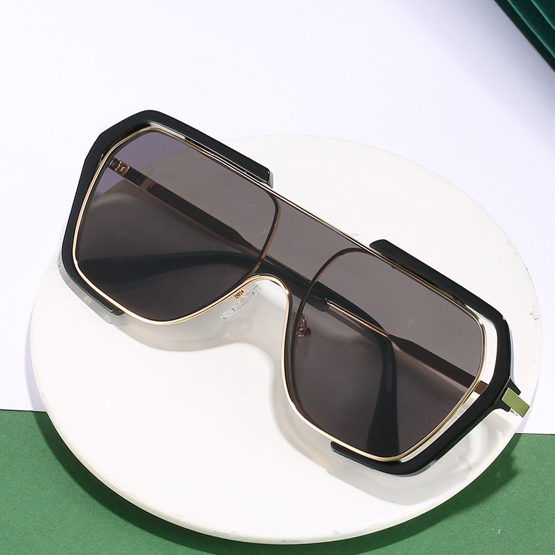 Statement Oversized Angular Sunglasses Stornfield