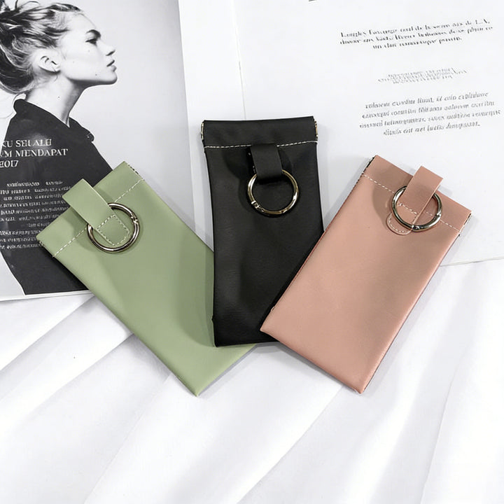 Luxurious Textured Leather Eyewear Case Stornfield