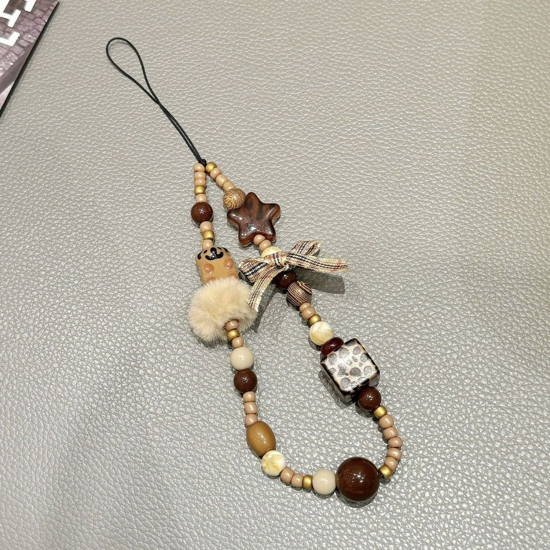 Decorative Beaded Charm Keychain Stornfield