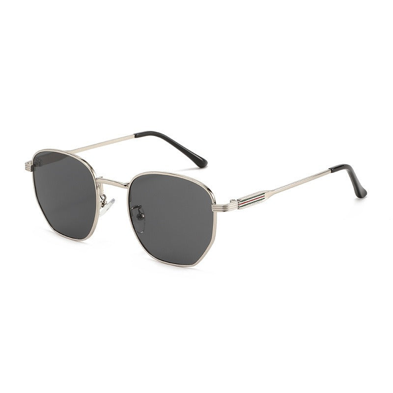 Men's Geometric Square Frame Sunglasses Stornfield