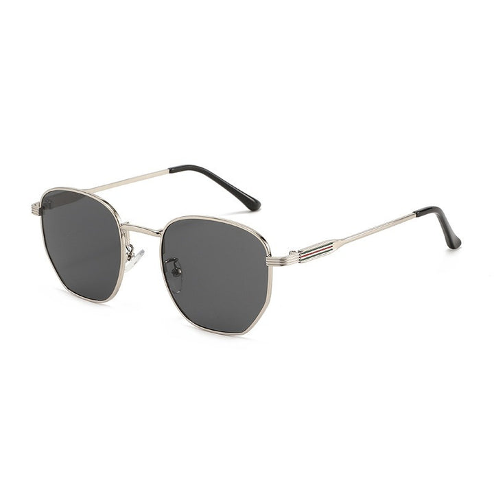 Men's Geometric Square Frame Sunglasses Stornfield