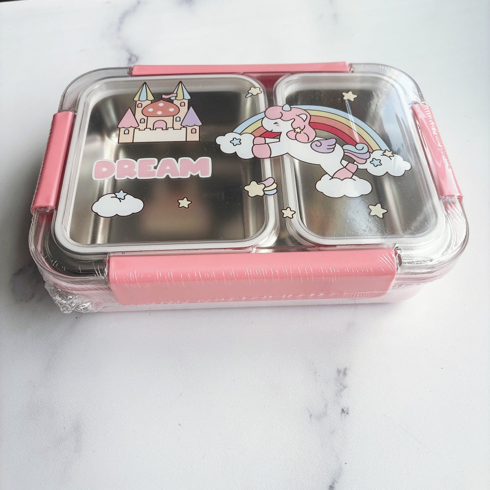 Space-Themed Multi-Compartment Food Storage Container