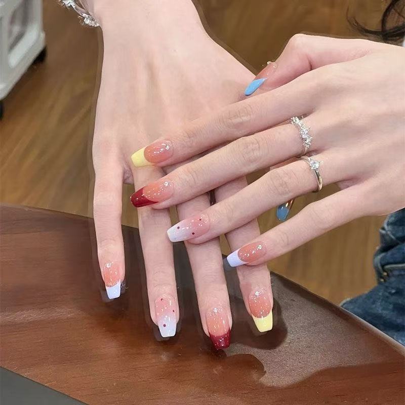 Artistic Press-On Nail Art Set