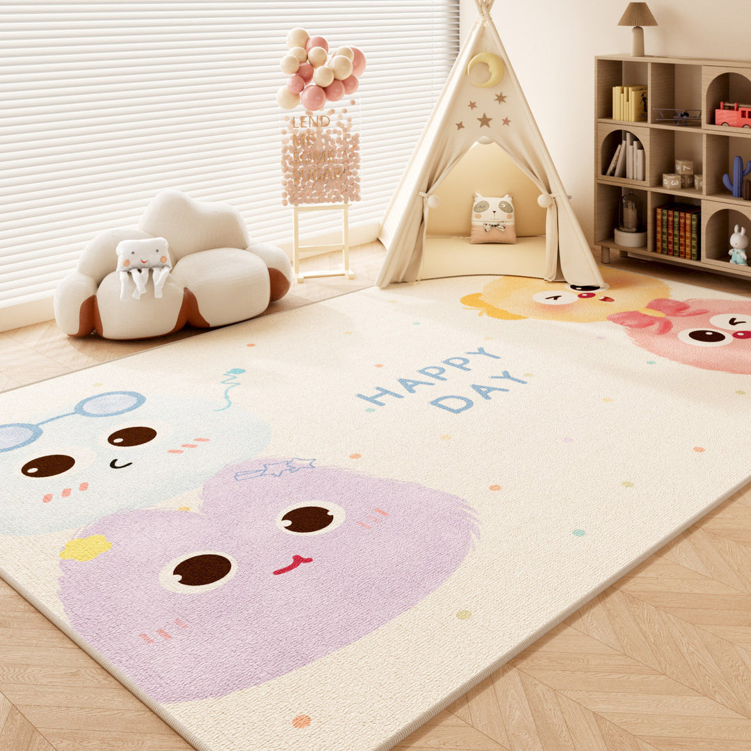 Playful Cartoon-Themed Area Rug Stornfield