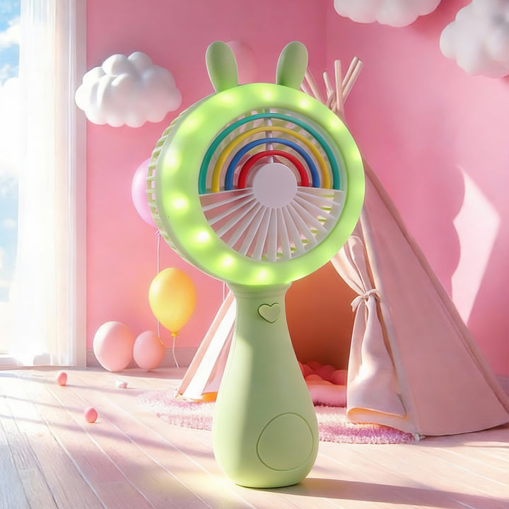 Unisex Portable Mini Fan in Cute Bunny Design Stornfield
