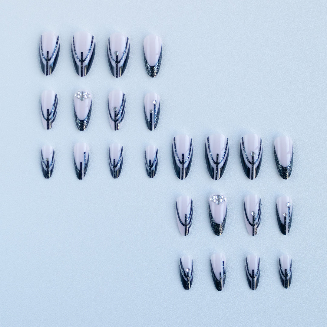 Glamorous Stiletto Nail Art