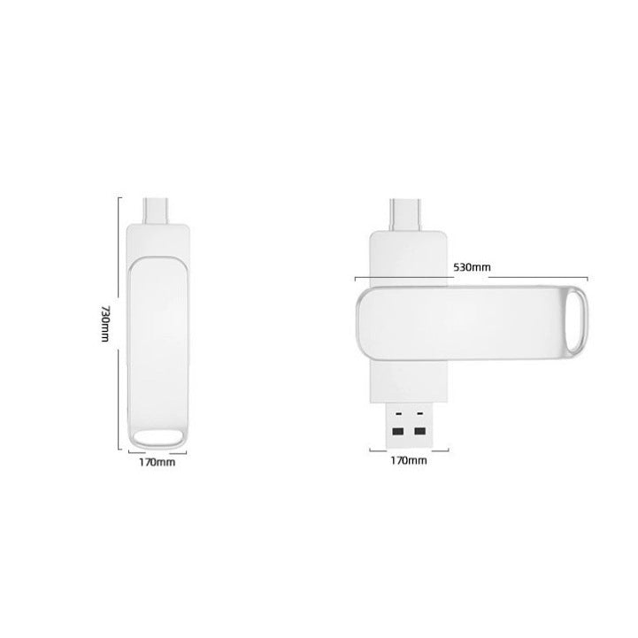 Dual-Connector USB OTG Flash Drive Stornfield