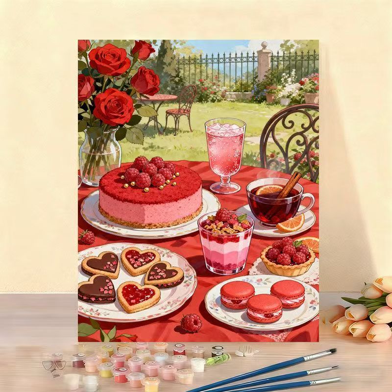 Gourmet Dessert Art Canvas Kit Stornfield