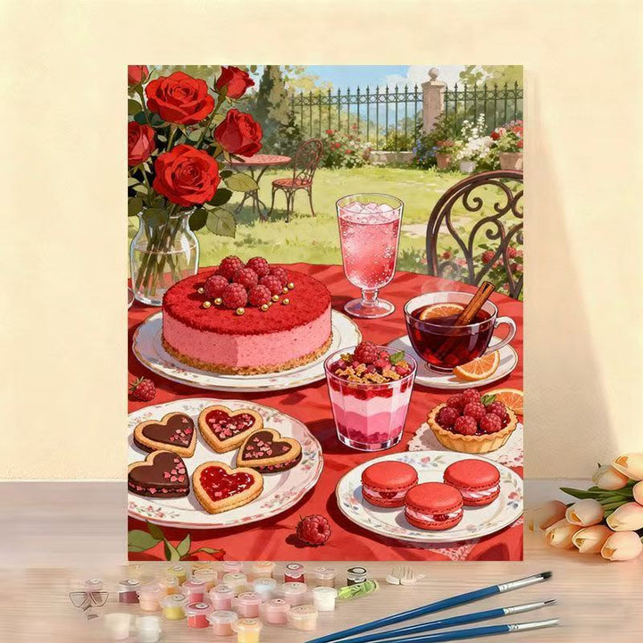 Gourmet Dessert Art Canvas Kit Stornfield