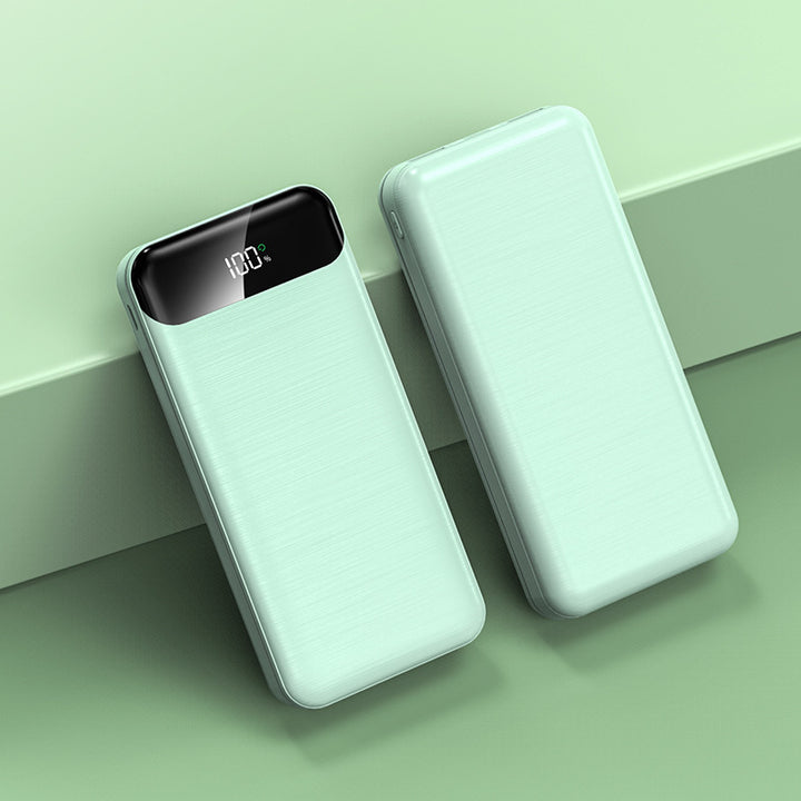 Portable power bank with intelligent LED display and fast charging Stornfield