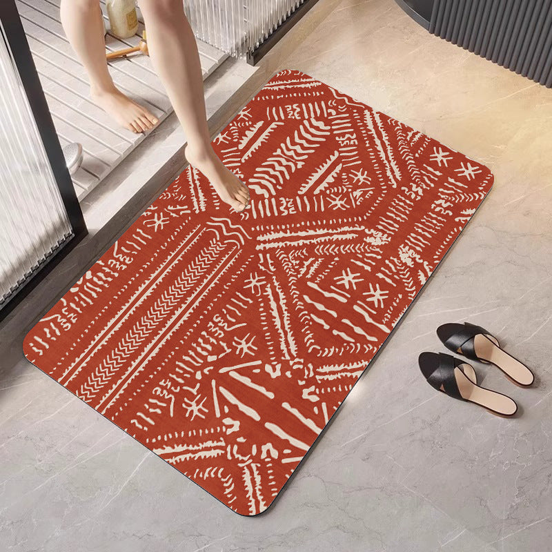 Abstract Patterned Area Rug Stornfield