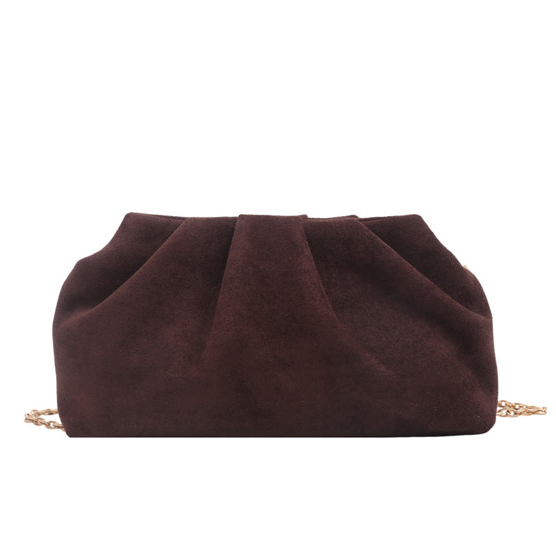 Elegant Suede Mini Shoulder Bag