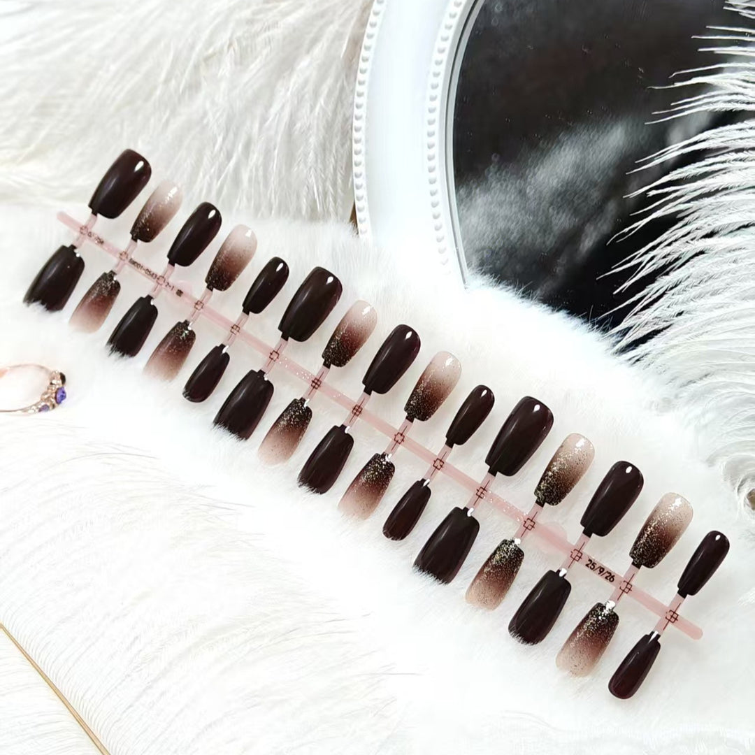Artificial Nails in Elegant Ombre Design Stornfield 1787298929