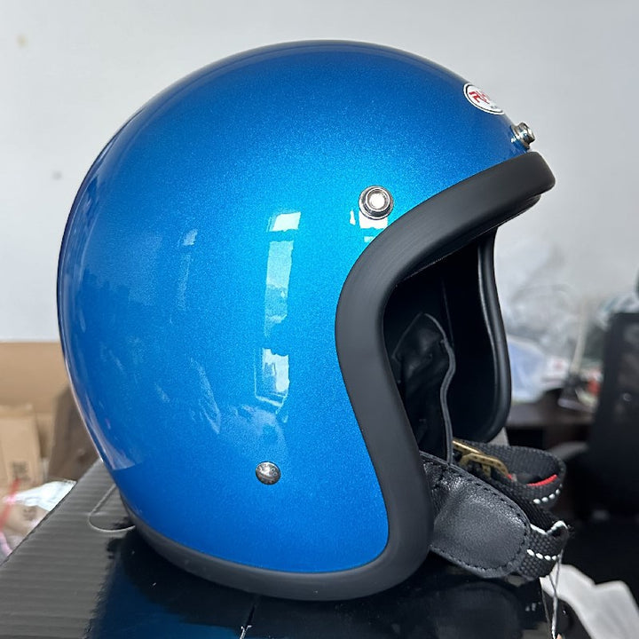 Classic Half-Shell Motorcycle Helmet Stornfield