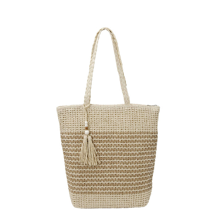 Elegant Woven Beach Bag Stornfield