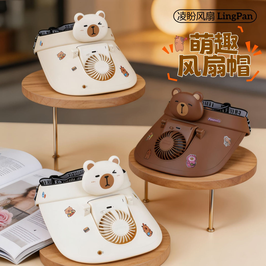 Women's Portable Desktop Fan in Creative Panda Design Stornfield