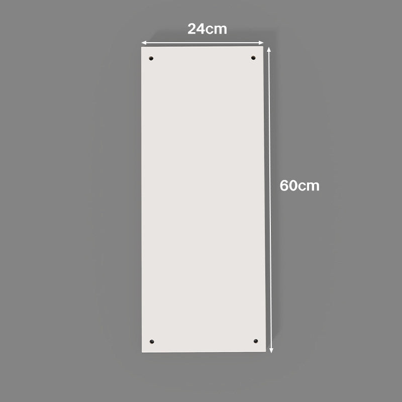 Heavy-Duty Square Mounting Cover Plate with Four Corner Fastener Holes