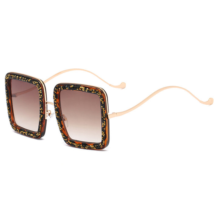 Women's glamorous sunglasses with sparkling crystal frame Stornfield