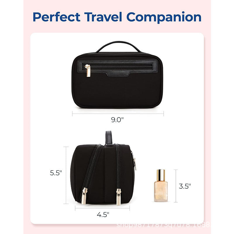 Cosmetic organizer with multiple compartments and removable interior compartment Stornfield