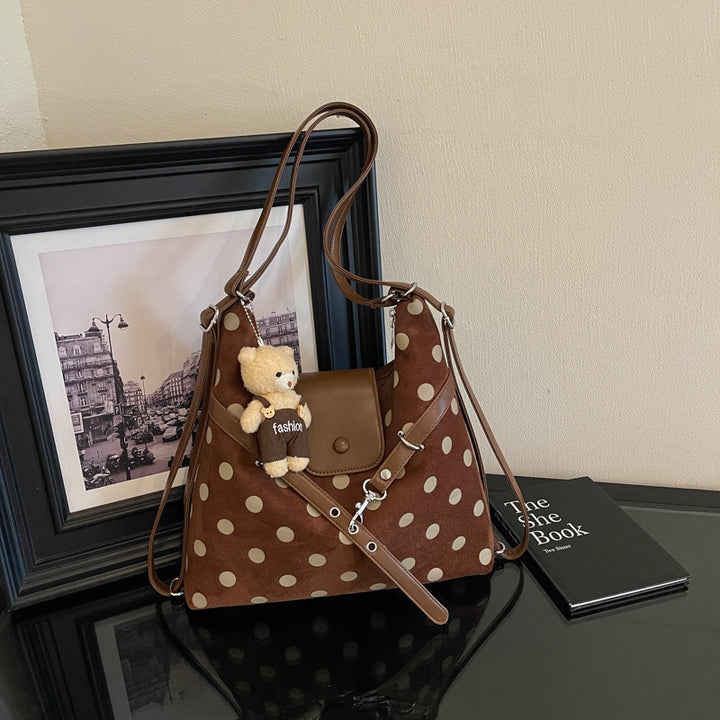 Fashionable Polka Dot Shoulder Bag