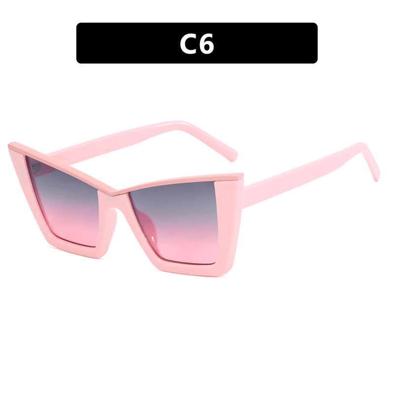 Women's fashionable sunglasses with a unique geometric frame Stornfield