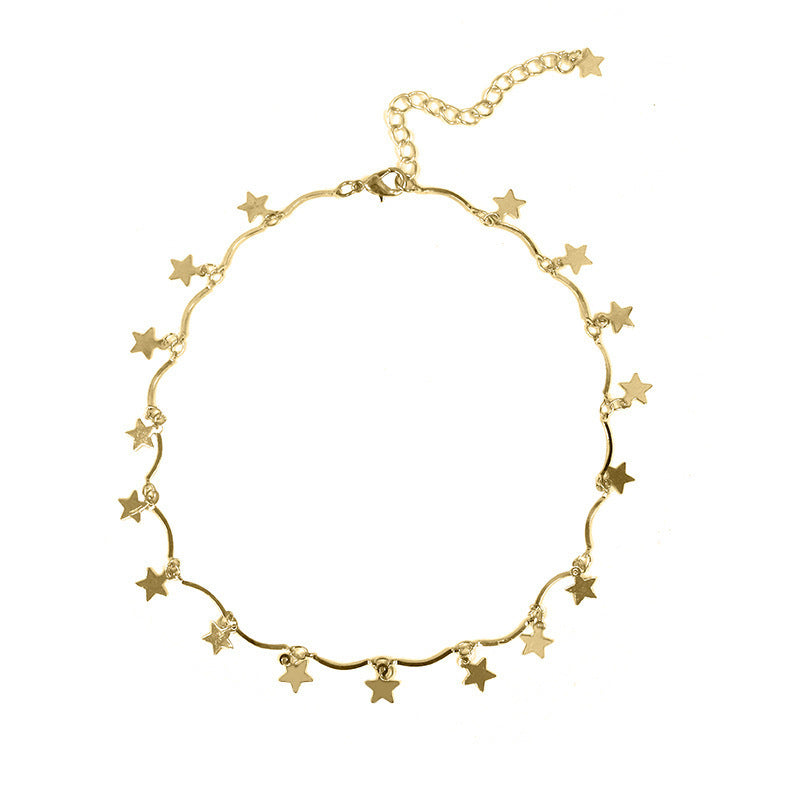 Star Charm Linked Chain Necklace Stornfield