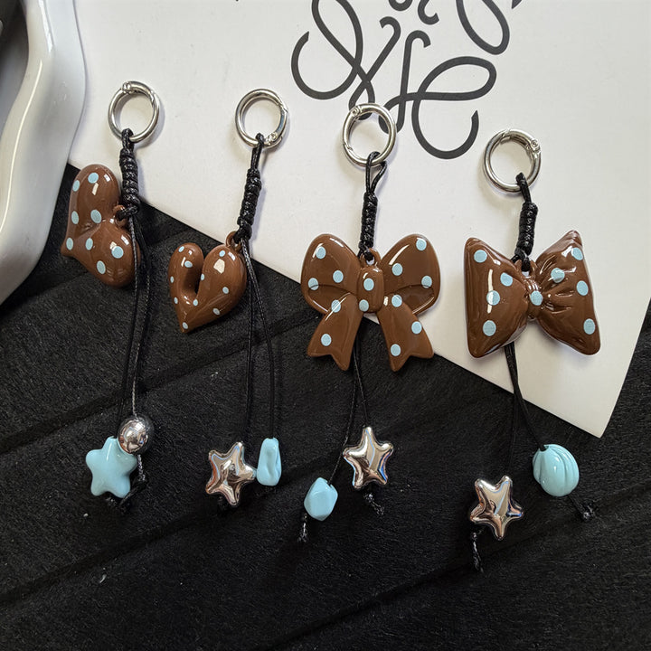 Decorative Heart-Shaped Keychain Stornfield