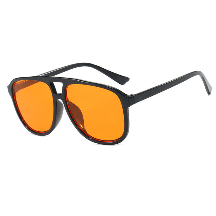 Women's fashionable sunglasses in transparent design with colored lenses Stornfield